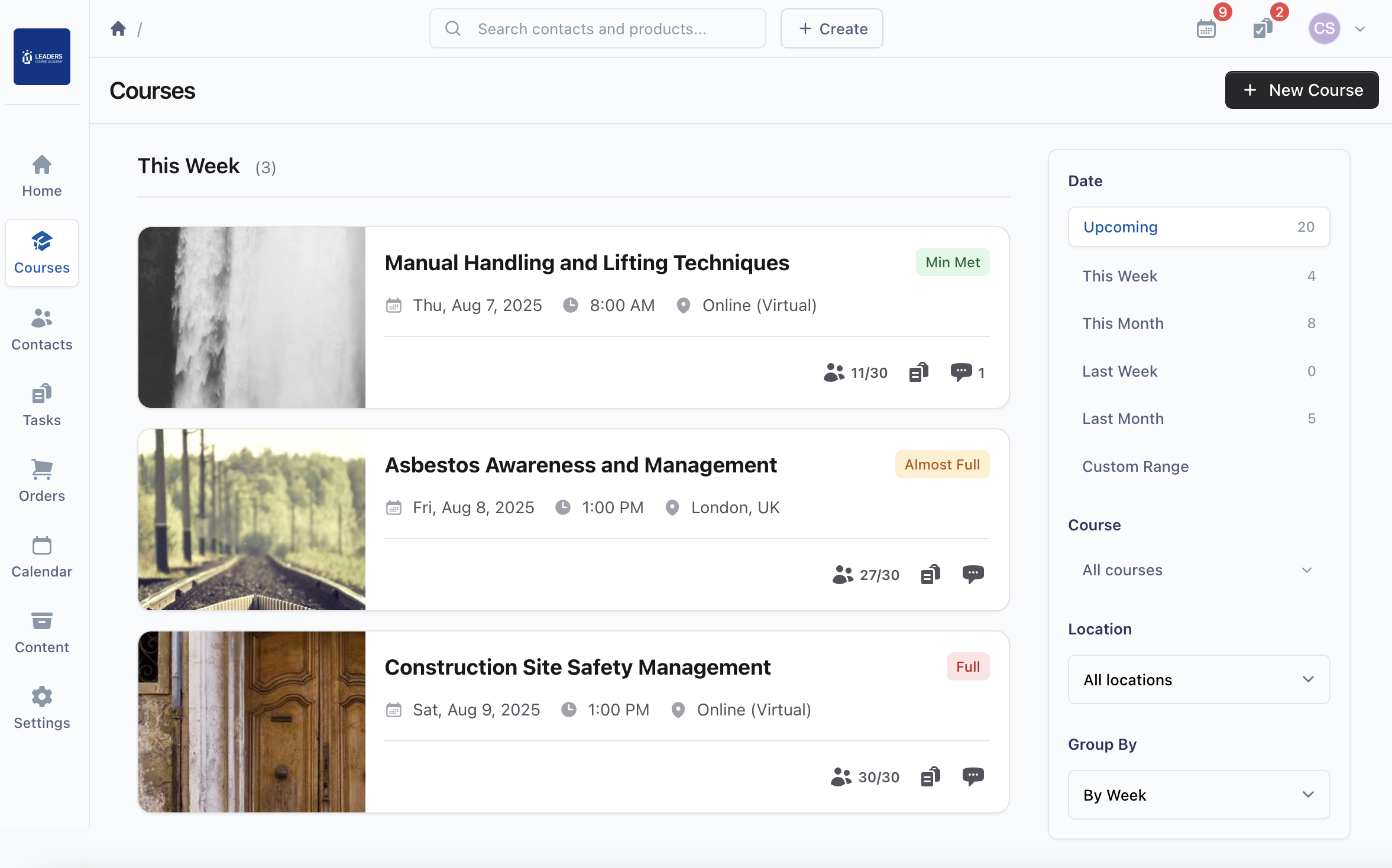Teachbox platform screenshot