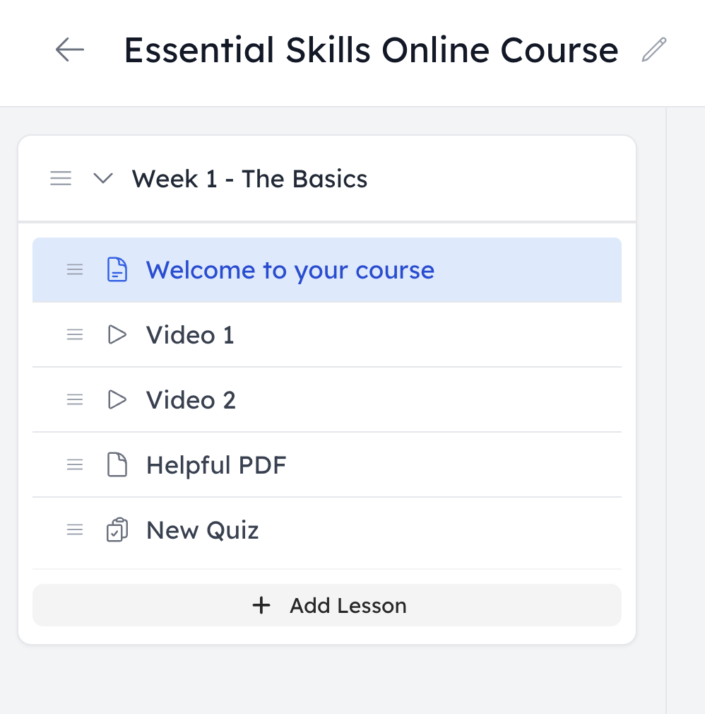 Organize content into easy-to-follow chapters