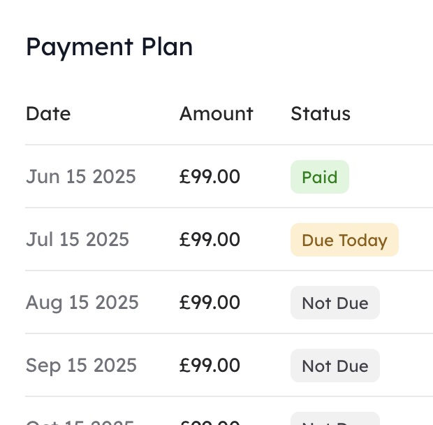Automatically collect future payments with smart retries